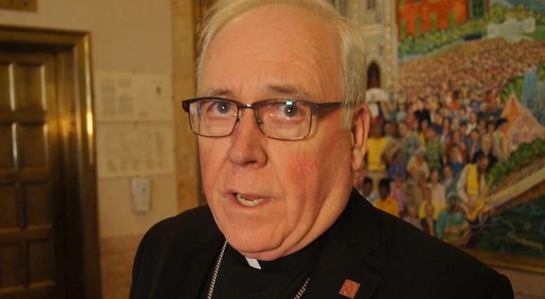 Bishop Richard Malone (WBEN Photo/Tim Wenger)